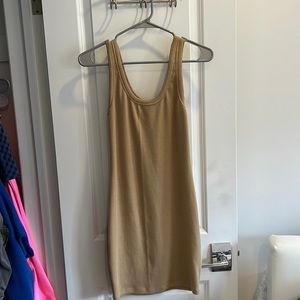 Tan dress